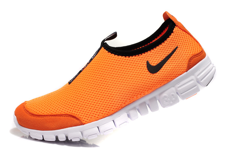 nike 3.0 chaussures de course de femmes libres nouveau noir orange (2)